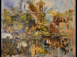 Concurso de Pintura al aire Libre en Mula 2012